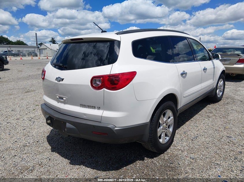 Vin: 1gnkrged1cj406541, lot: 45854024, chevrolet traverse 1lt 20124