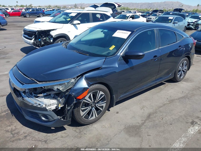 2017 HONDA CIVIC SEDAN 1.5L I-4 DI, DOHC, VVT, TURBO, 174HP