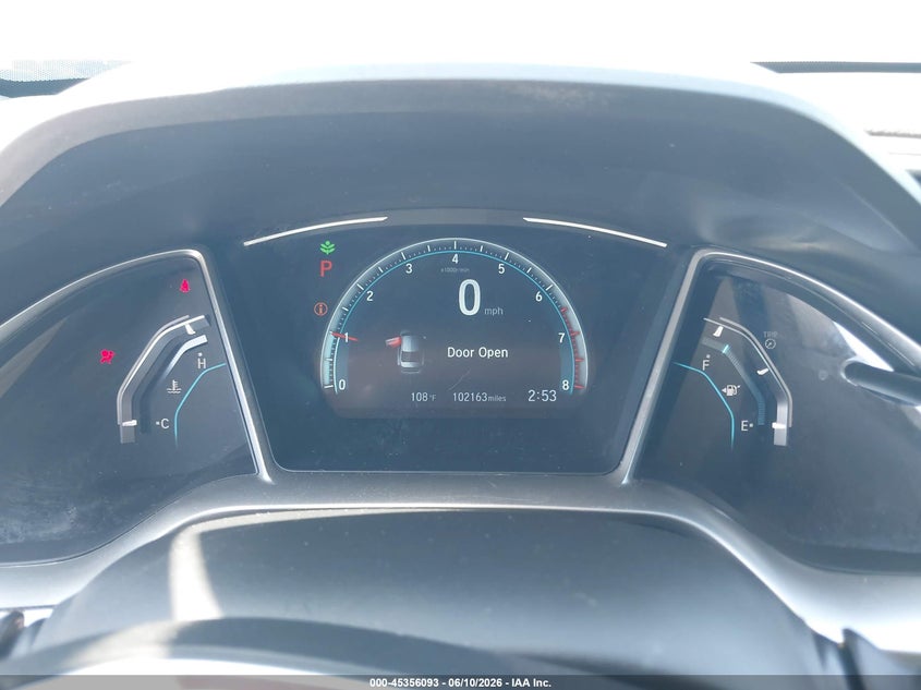 2017 HONDA CIVIC SEDAN 1.5L I-4 DI, DOHC, VVT, TURBO, 174HP