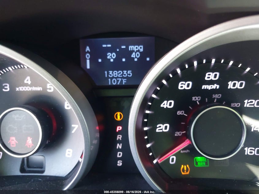 2012 Acura Tl 3.7 VIN: 19UUA9F53CA005862 Lot: 45356099