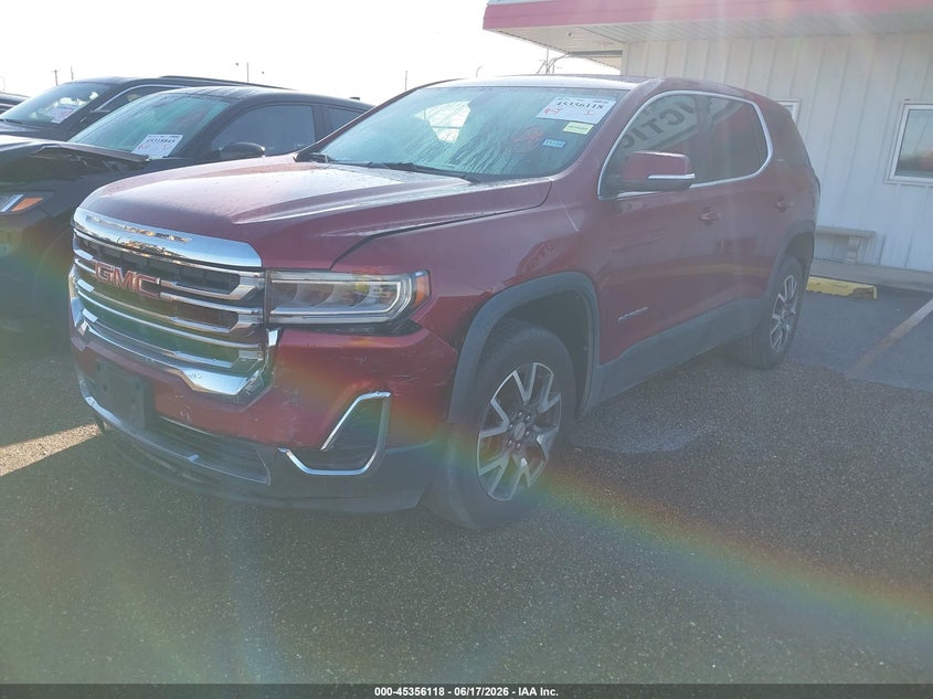 Vin: 1gkknkla6lz164125, lot: 45854065, gmc acadia fwd sle 20202
