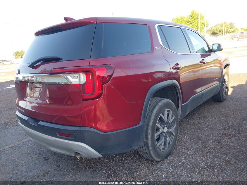 Vin: 1gkknkla6lz164125, lot: 45854065, gmc acadia fwd sle 20204