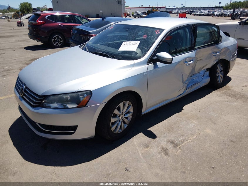 2015 Volkswagen Passat 1.8t Wolfsburg Edition 1VWAT7A31FC054182 photo 1