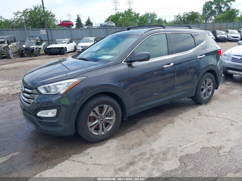 2015 Hyundai Santa Fe Sport 2.4l 5XYZU3LB9FG256313 photo 1