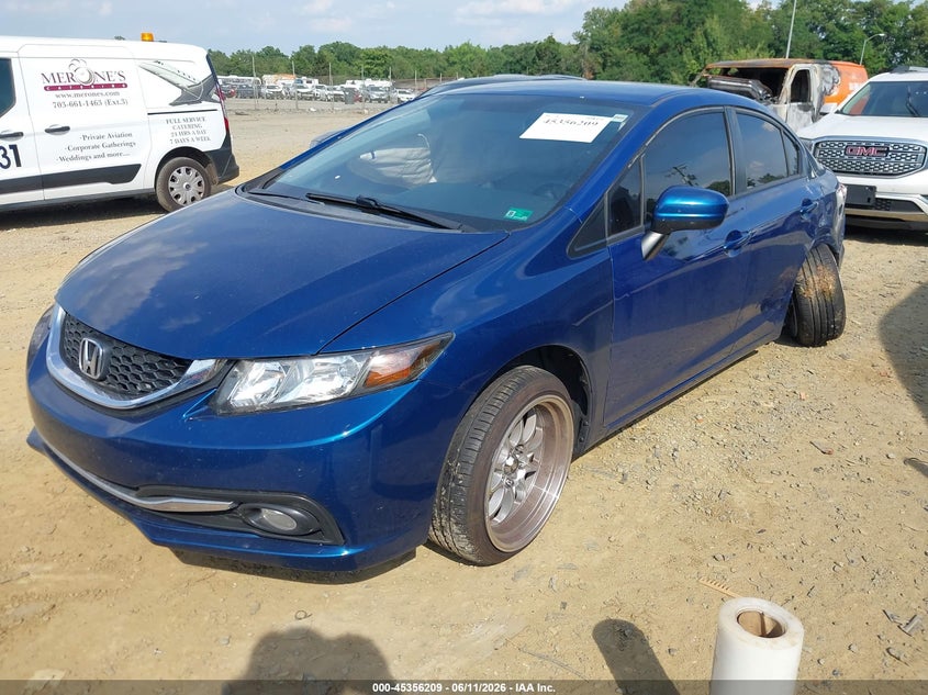 2014 Honda Civic Lx 19XFB2F53EE246347 photo 1