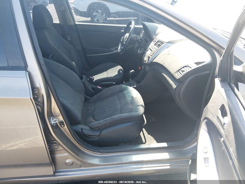 HYUNDAI ACCENT 2012 VIN KMHCU5AE4CU049719