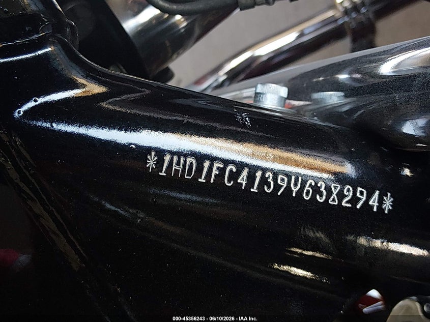 2009 Harley-Davidson Flhtcu VIN: 1HD1FC4139Y638294 Lot: 45356243