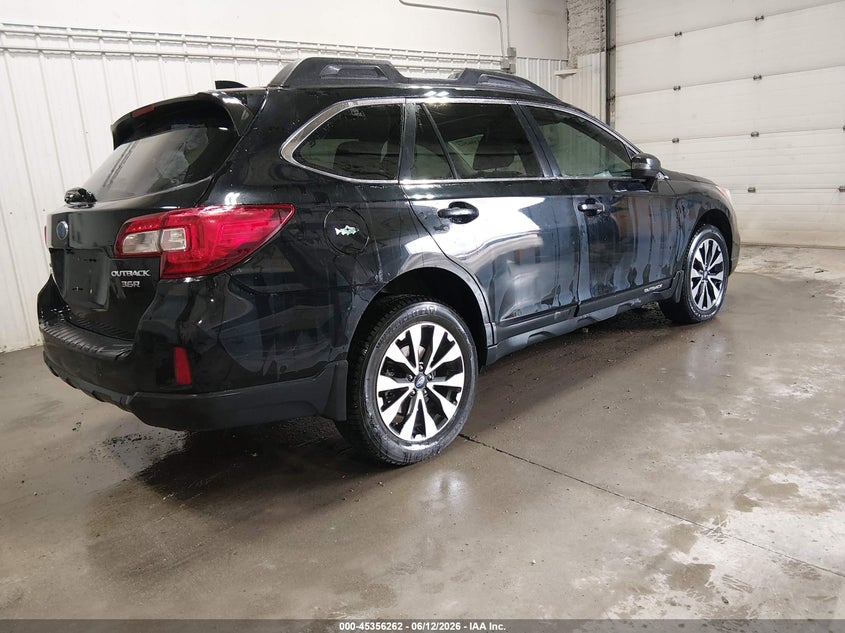 Vin: 4s4bsenc2g3253635, lot: 45854209, subaru outback 3.6r limited 20164