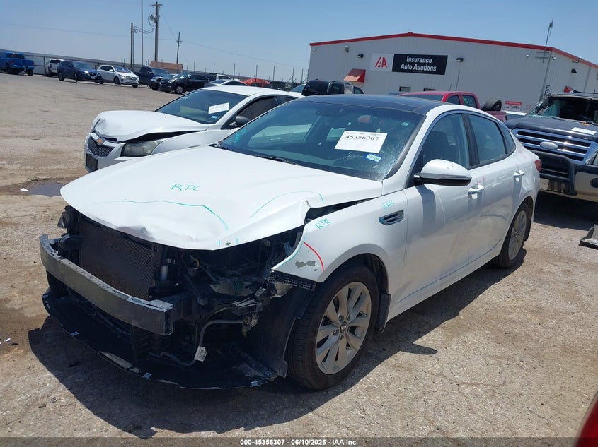 Vin: 5xxgu4l32gg033123, lot: 45854254, kia optima ex 20162