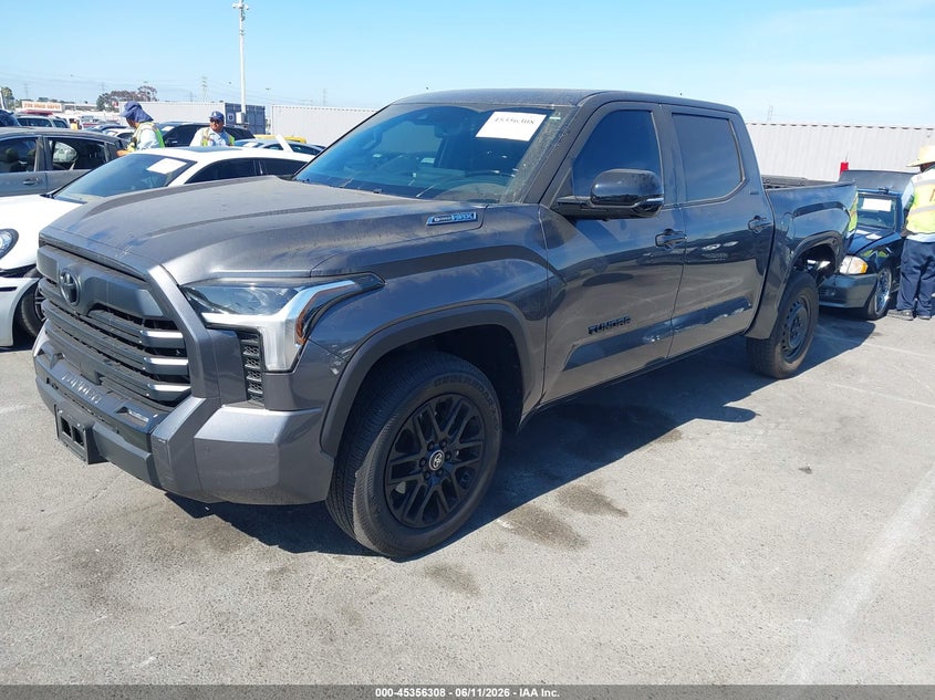 2025 TOYOTA TUNDRA HYBRID auction photo 2