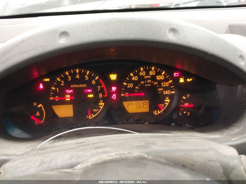 2005 Nissan Xterra S VIN: 5N1AN08W95C639168 Lot: 45356314