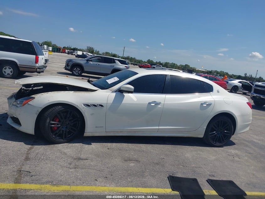 2018 Maserati Quattroporte S Q4 Granlusso VIN: ZAM56YRL0J1278212 Lot: 45356317