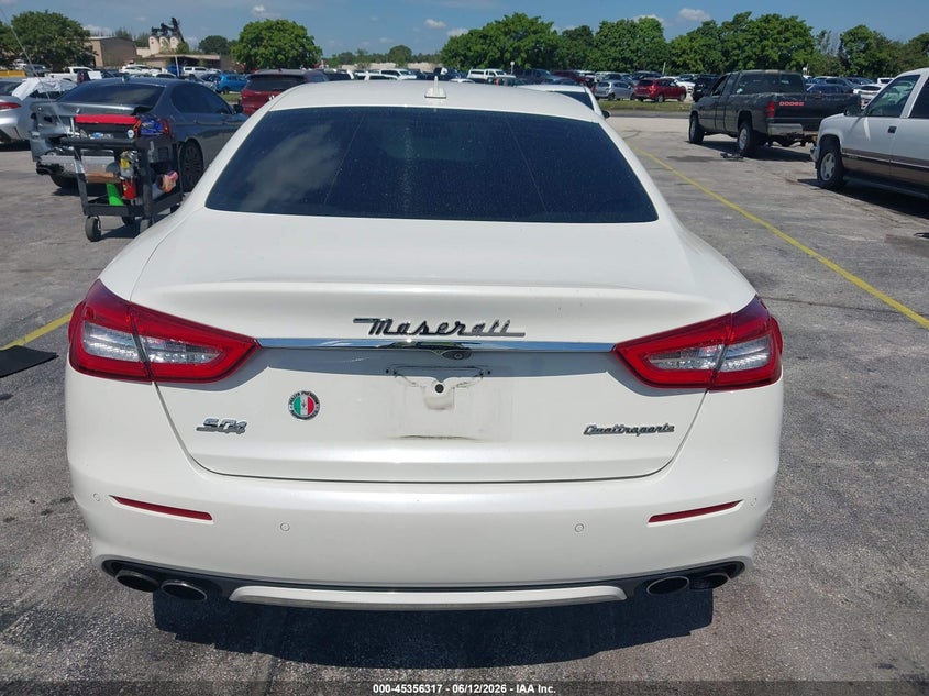 2018 Maserati Quattroporte S Q4 Granlusso VIN: ZAM56YRL0J1278212 Lot: 45356317