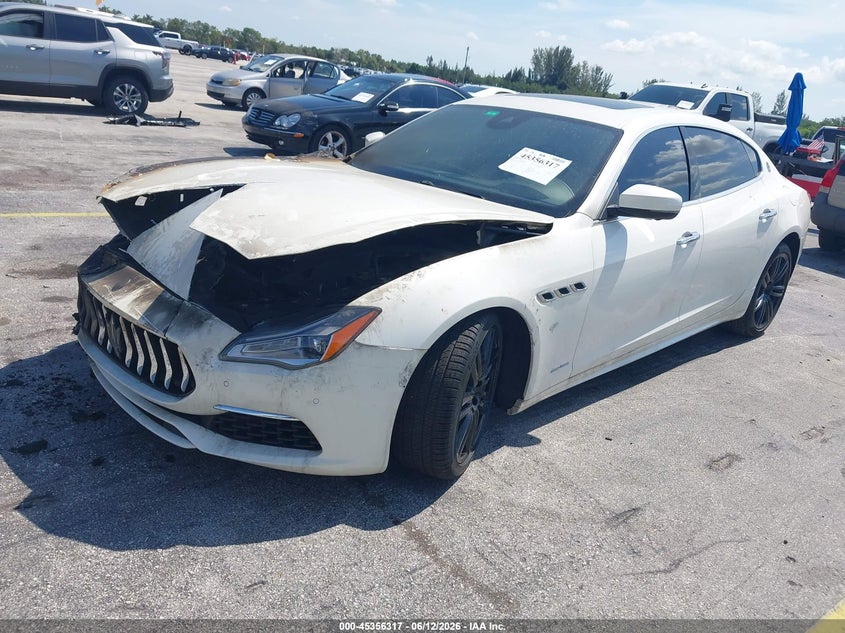 Vin: zam56yrl0j1278212, lot: 45854264, maserati quattroporte s q4 granlusso 20182