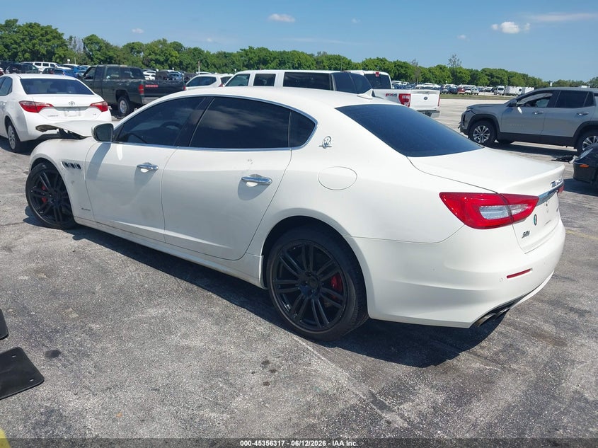 Vin: zam56yrl0j1278212, lot: 45854264, maserati quattroporte s q4 granlusso 20183