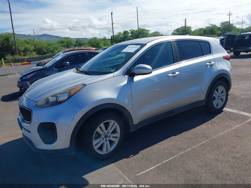 VIN KNDPM3AC2K7507814 2019 KIA SPORTAGE LX