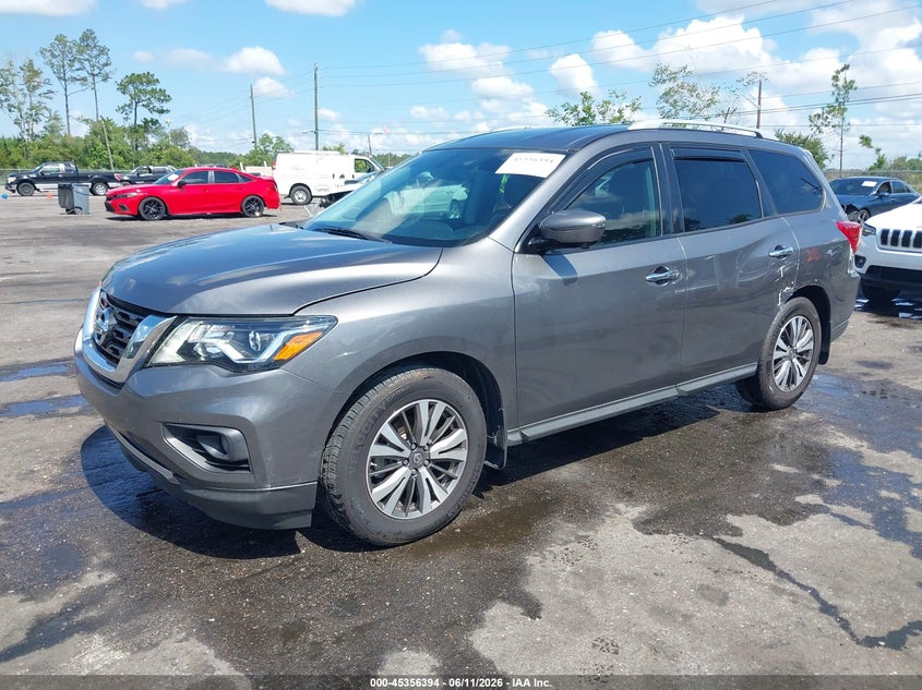 Vin: 5n1dr2mn7hc660390, lot: 45854341, nissan pathfinder sl 20172