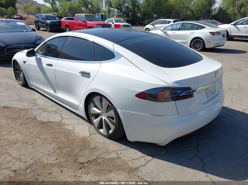 Vin: 5yjsa1e22mf426303, lot: 45854350, tesla model s 20213