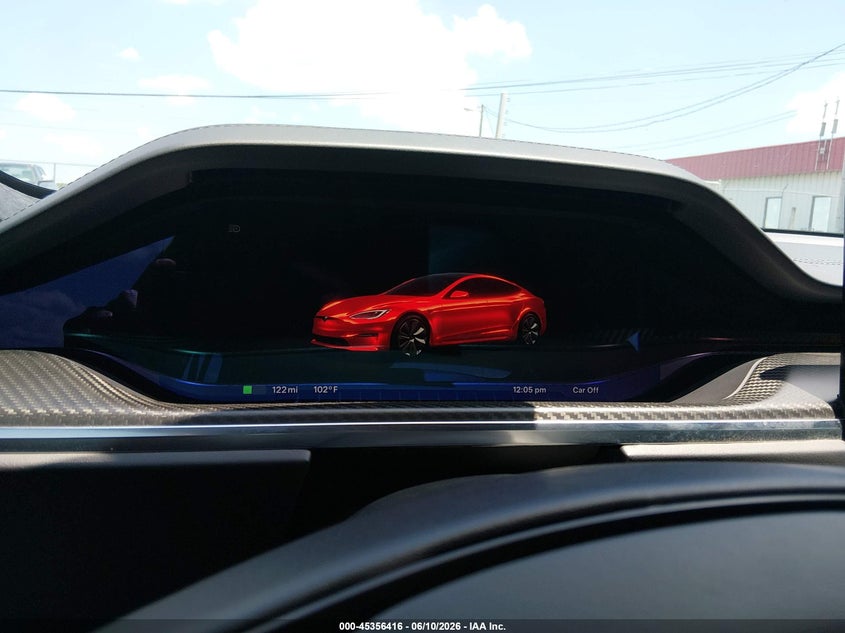 2021 Tesla Model S Plaid Tri Motor All-Wheel Drive VIN: 5YJSA1E61MF435836 Lot: 45356416