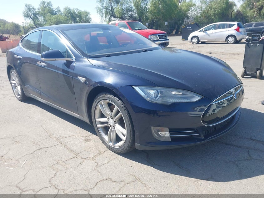 2013 TESLA MODEL S auction photo 1