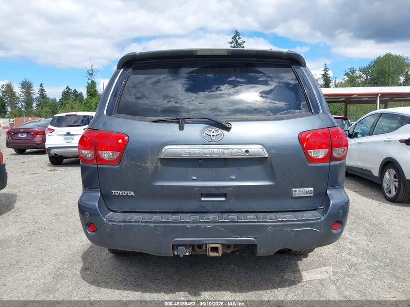 2008 Toyota Sequoia Platinum 5.7L V8 VIN: 5TDBY67A48S021526 Lot: 45356453