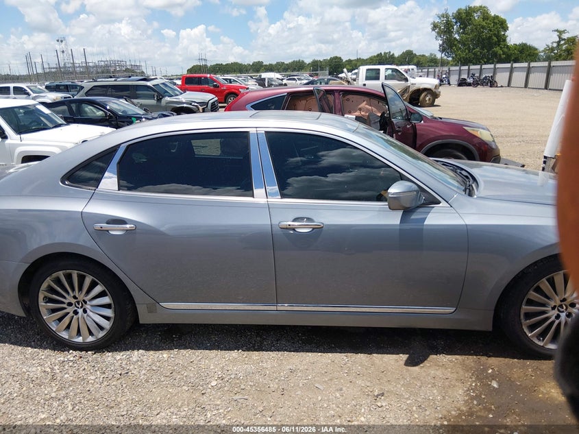 2014 Hyundai Equus Signature VIN: KMHGH4JH8EU086950 Lot: 45356485