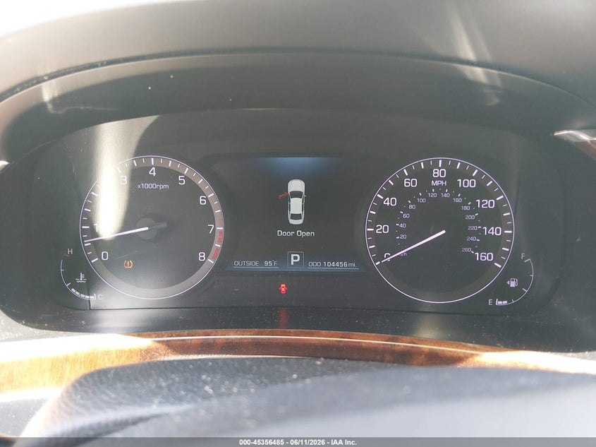 2014 Hyundai Equus Signature VIN: KMHGH4JH8EU086950 Lot: 45356485