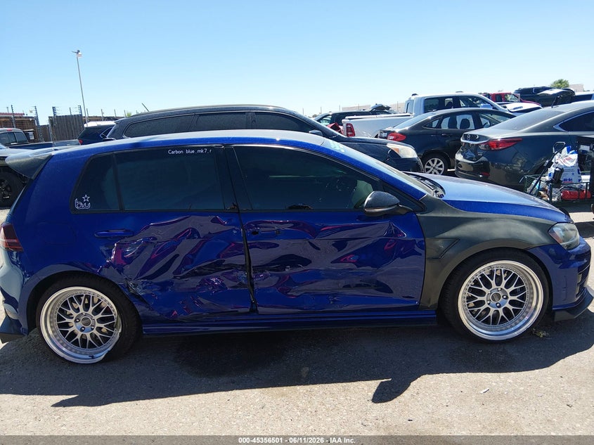 2015 Volkswagen Golf R 4-Door VIN: WVWLF7AU0FW191849 Lot: 45356501