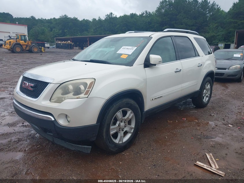 2008 GMC Acadia, Front End, IAAI, VIN 1GKER23738J232201 — photo 2