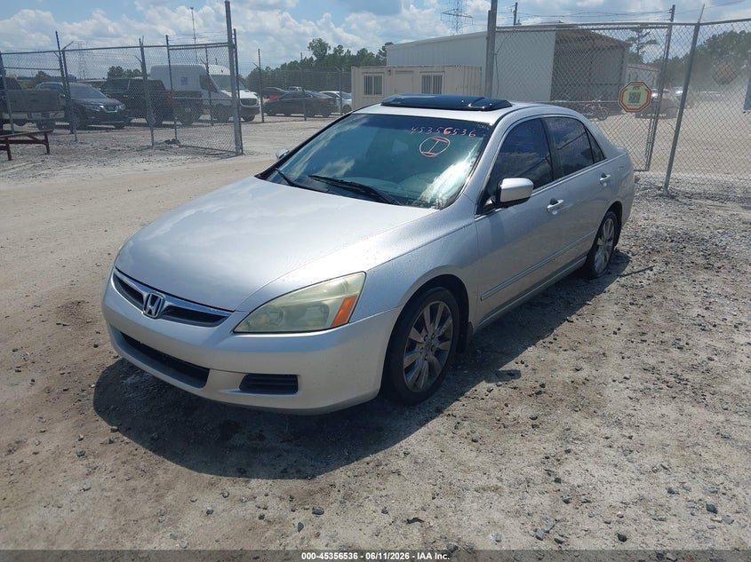 2006 Honda Accord 3.0 Ex 1HGCM66536A021727 photo 1