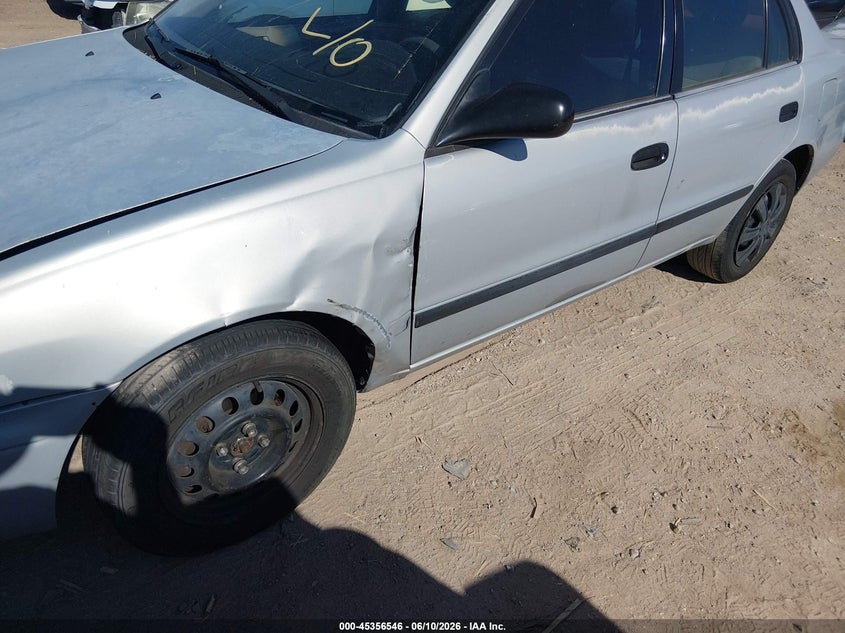 CHEVROLET PRIZM 2001 VIN 1Y1SK54881Z418525