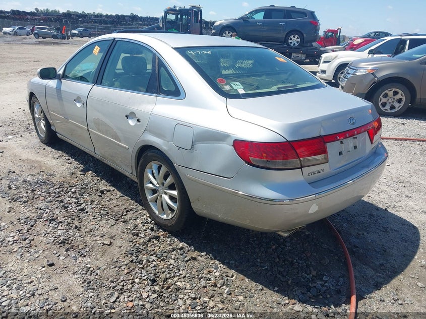 2006 HYUNDAI AZERA auction photo 3