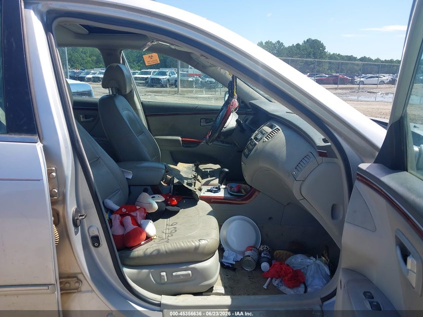 2006 HYUNDAI AZERA auction photo 5