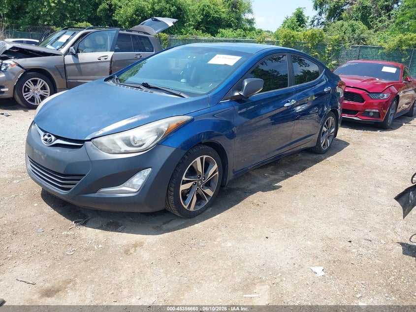2016 Hyundai Elantra Limited KMHDH4AE3GU622053 photo 1