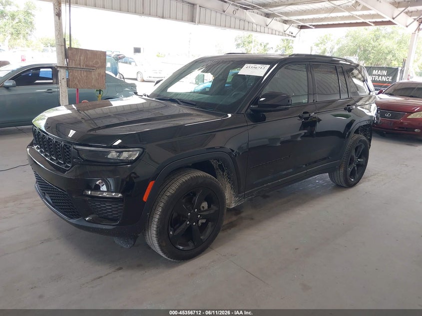 2025 JEEP GRAND CHEROKEE auction photo 2
