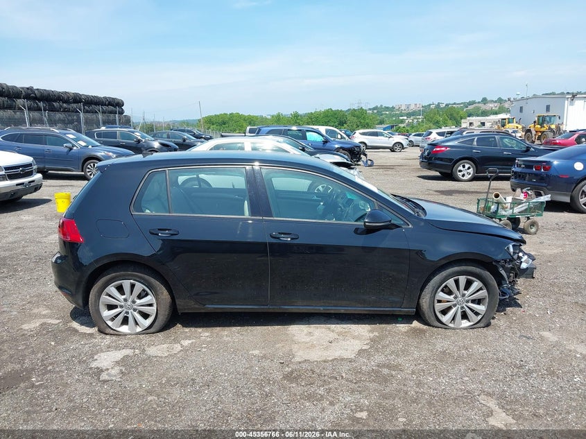 2015 Volkswagen Golf Tdi S 4-Door VIN: 3VW2A7AU1FM029297 Lot: 45356766