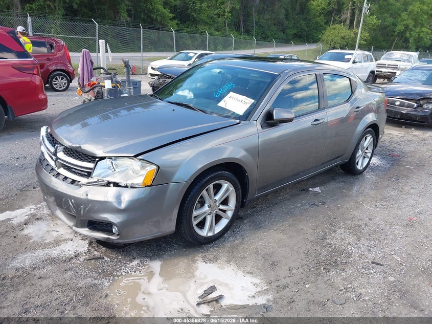 Vin: 1c3cdzeg9cn117082, lot: 45854789, dodge avenger sxt plus 20122