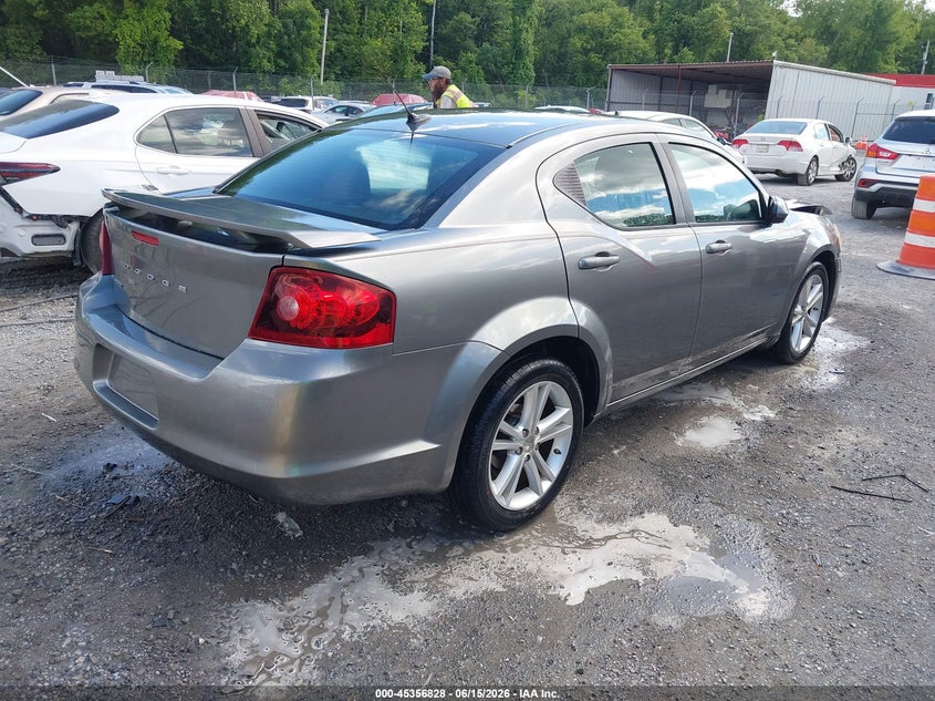 Vin: 1c3cdzeg9cn117082, lot: 45854789, dodge avenger sxt plus 20124