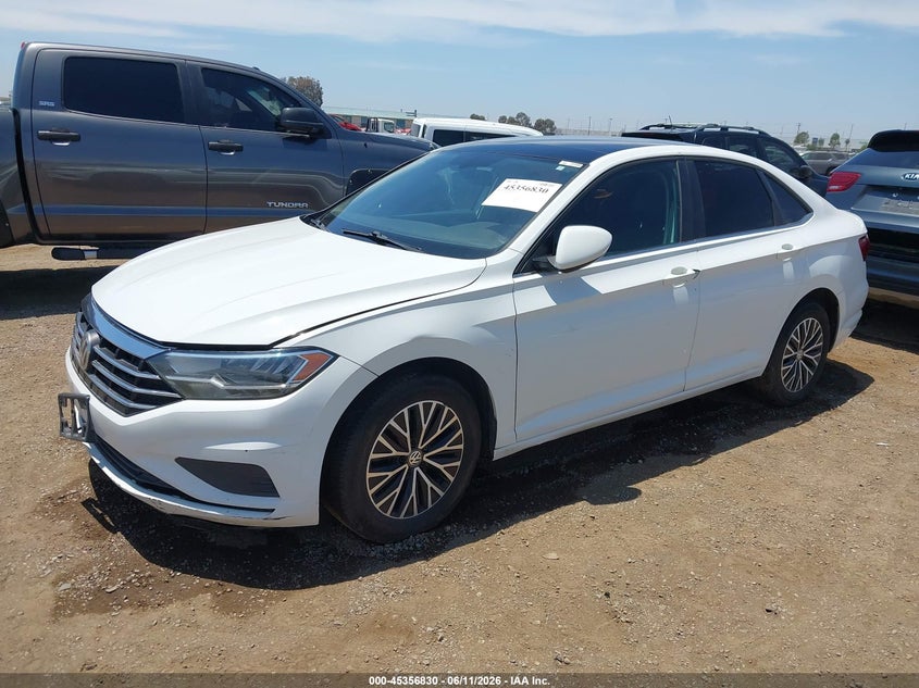 2019 VOLKSWAGEN JETTA SEDAN 1.4L I-4 DI, DOHC, VVT, TURBO, 147HP