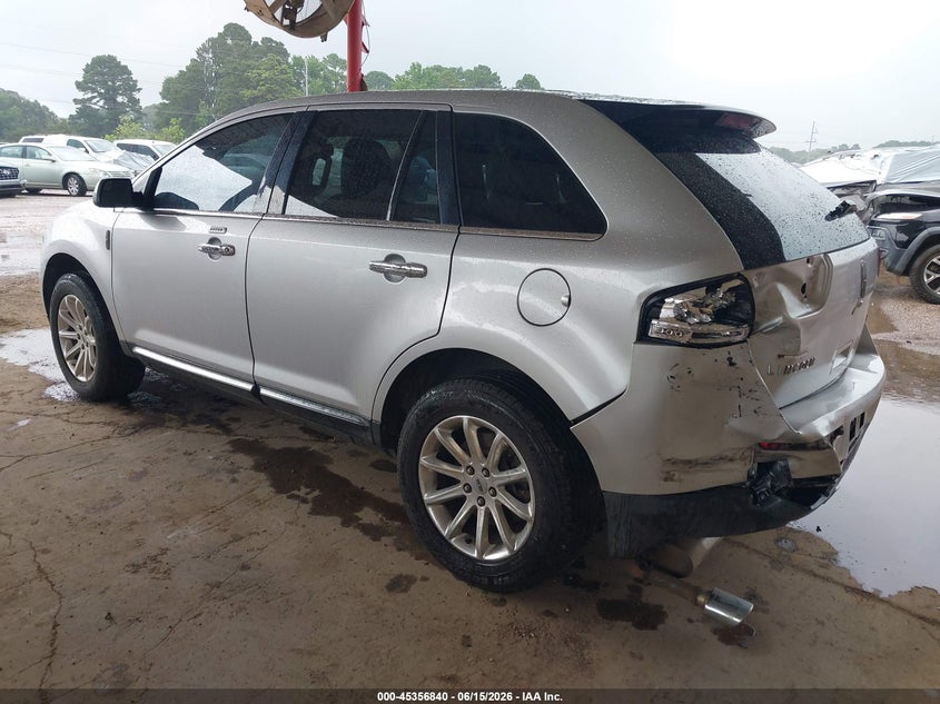 Vin: 2lmdj6jk6bbj26995, lot: 45854801, lincoln mkx 20113