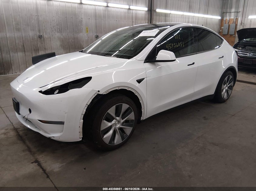 Vin: 7saygaee5pf629549, lot: 45854912, tesla model y awd/long range dual motor all-wheel drive 20232