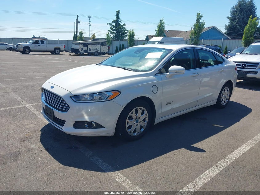 2014 Ford Fusion Energi Se Luxury 3FA6P0PU4ER112389 photo 1