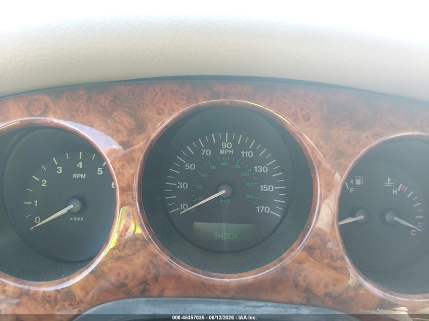 2002 Jaguar Xj8 Vanden Plas VIN: SAJDA24C02LF41652 Lot: 45357025