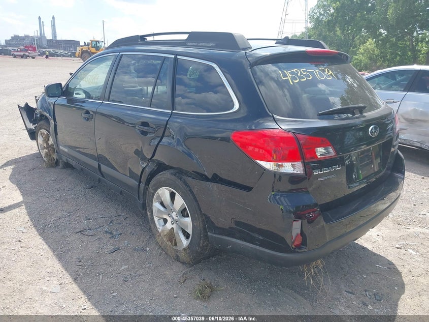 Vin: 4s4brdkc2c2296933, lot: 45855000, subaru outback 3.6r limited 20123