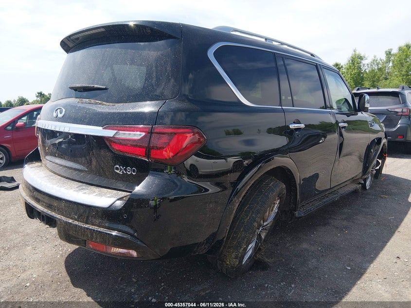 Vin: jn8az2be8m9272414, lot: 45855005, infiniti qx80 sensory awd 20214