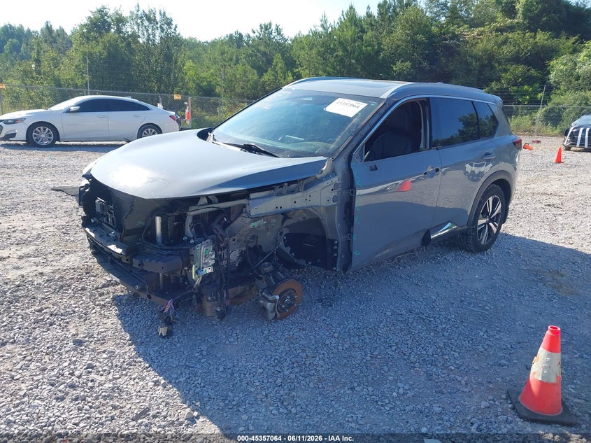 2021 Nissan Rogue Sl Fwd 5N1AT3CA2MC827175 photo 1