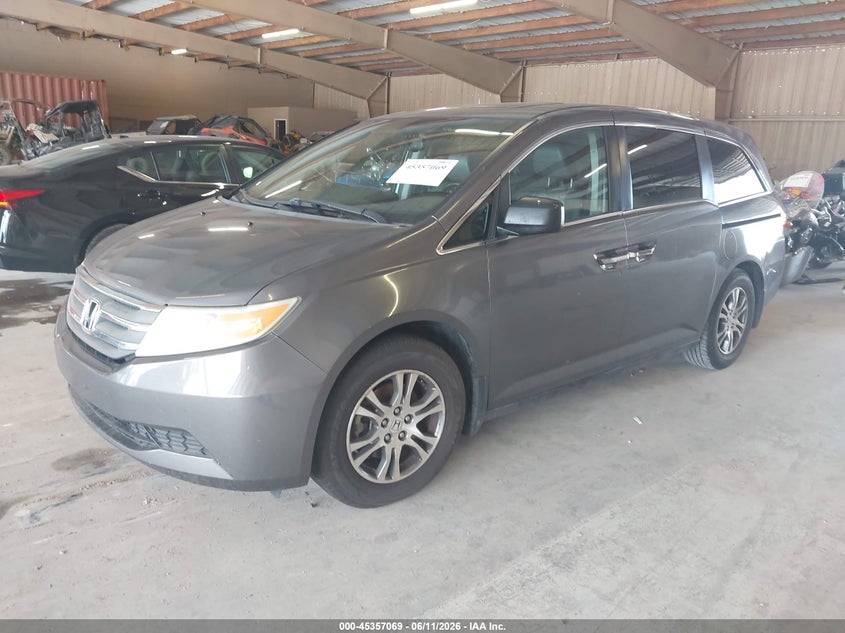 2011 Honda Odyssey Ex-L 5FNRL5H61BB064752 photo 1