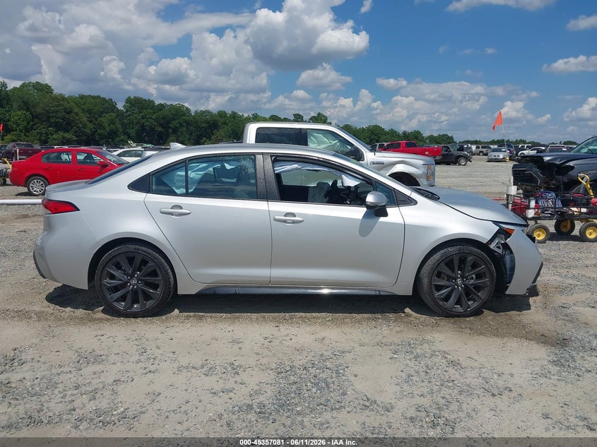 2025 Toyota Corolla Se VIN: 5YFS4MCE6SP229707 Lot: 45357081