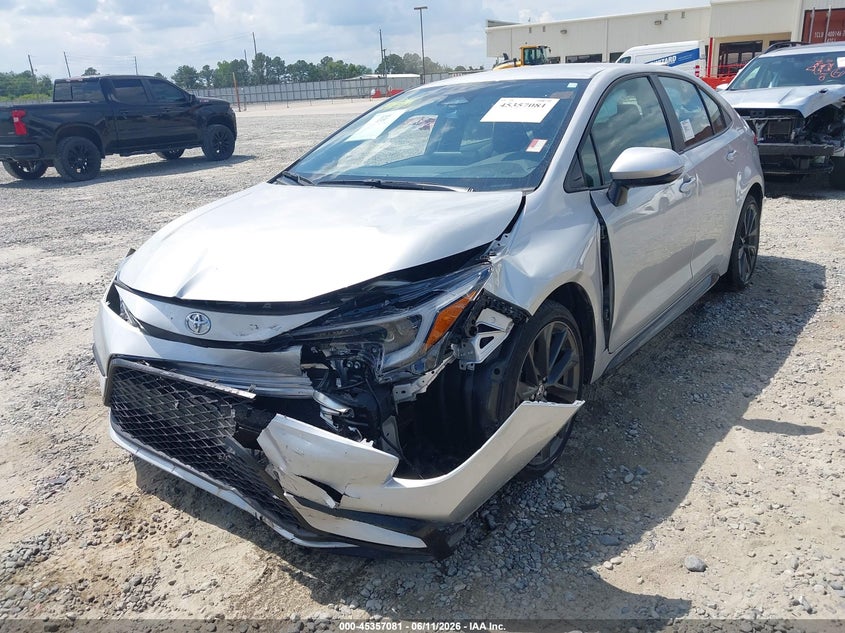 2025 Toyota Corolla Se VIN: 5YFS4MCE6SP229707 Lot: 45357081