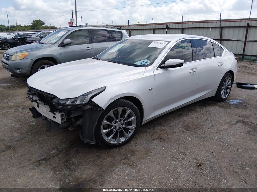 Vin: 1g6dn5rk7n0119033, lot: 45855043, cadillac ct5 premium luxury 20222